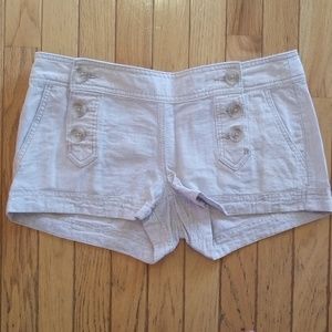 Express linen shorts
